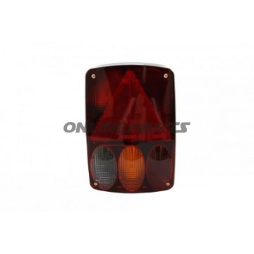 Baglygte til højre på trailer med baklys Earpoint IV Aspöck