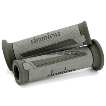 Griffgummi A350 grå/grøn Domino Diameter 22 mm. Længde 120 mm åben