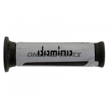Domino A350 sort / grå gummi greb diameter 22 mm. Længde 120 mm åben