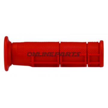 Greb gummi rød Domino Diameter 22 mm. Længde 127 mm åben