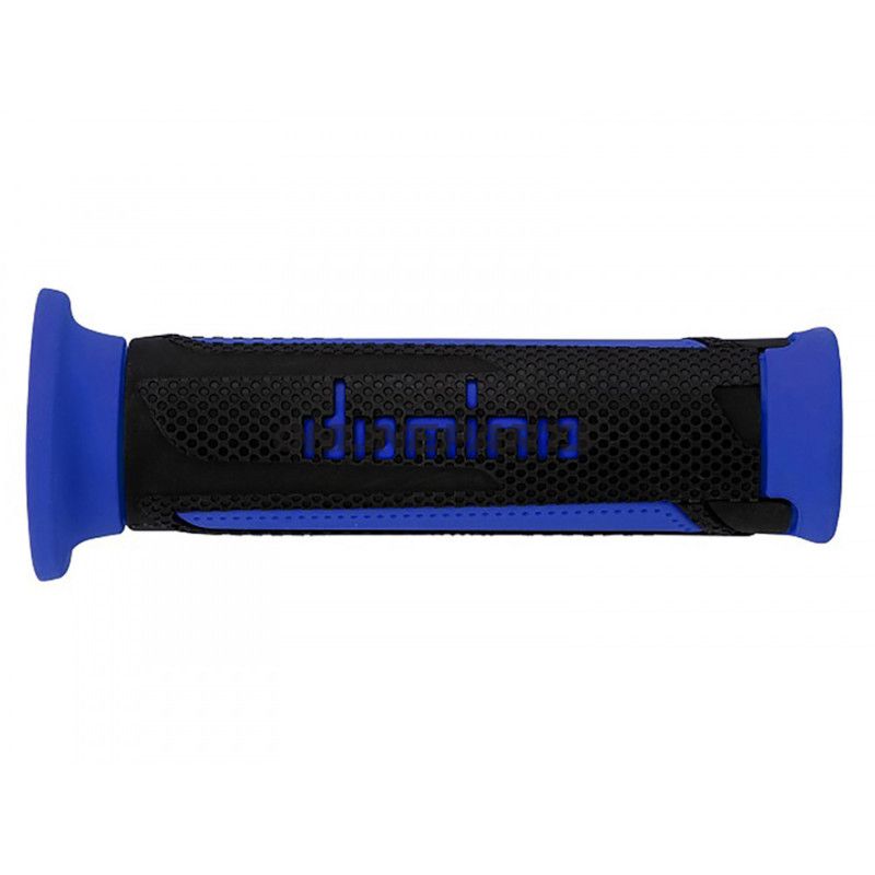 Domino A350 sort/blå gummi greb diameter 22 mm. Længde 120 mm åben