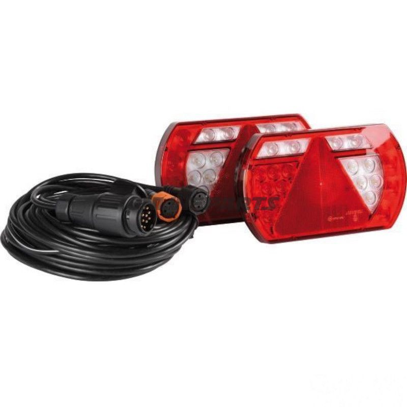 LED-sæt til baglygter til trailer
