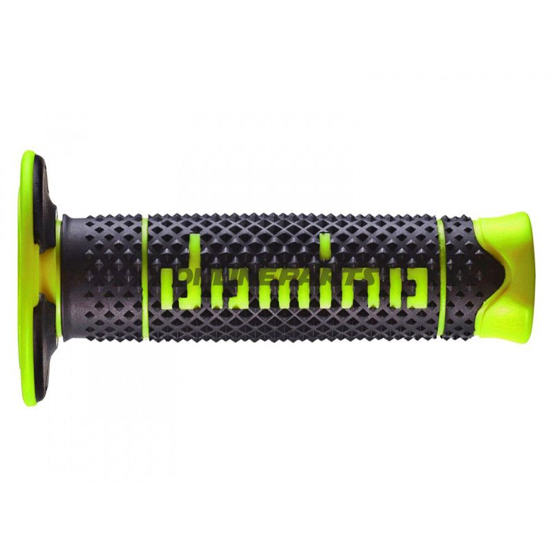 Griffgummi A260 hvid / sort Domino Diameter 22 mm Længde 120 mm lukket.