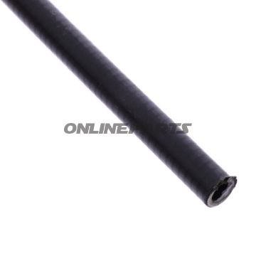 Bowdenzughylle sort 10 meter for indenkabel 4.0 mm