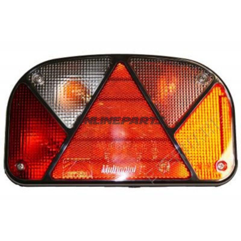 Baglygte Anhänger links mit Kennzeichenleuchte+ Nebelschlusslicht