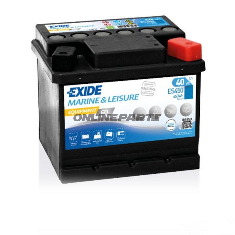 Antriebsbatterie 12V 40AH Gel Exide