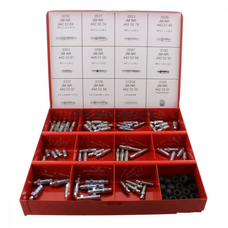 Udluftningsventil sortering 75-delt