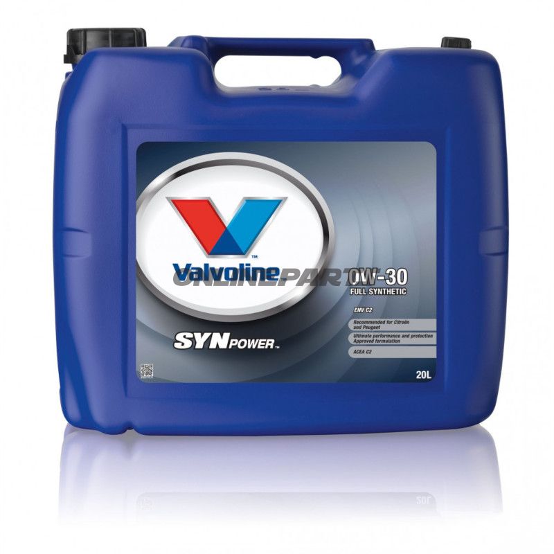 Motorolie 0W30 20 liter Valvoline ENV C2