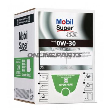 Motorolie 0W30 SUP3000FP20L med integreret afløbshane BAG IN BOX