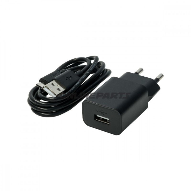 Oplader 230V+USB kabel til JMP håndlamper