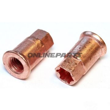 Turbo M8X1.25X22 SW10 sikringsmøtrik
