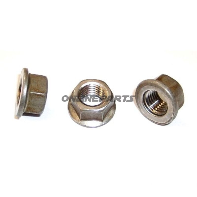 Turbo M10 X 1.25 X 9 SW14 sikringsmøtrik