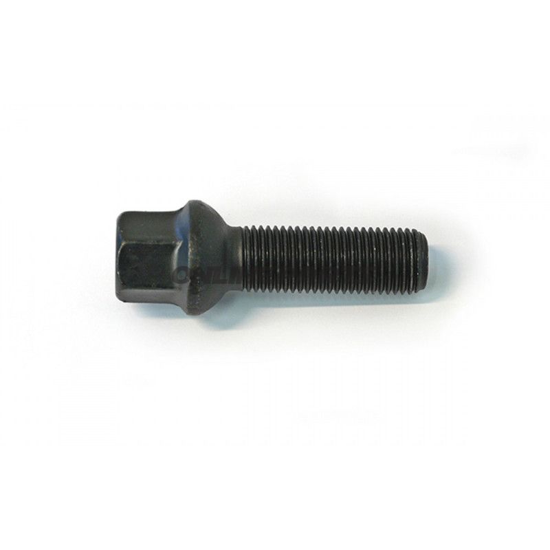 Radskrue M14X1.5X37 Kuglebund 17 sort