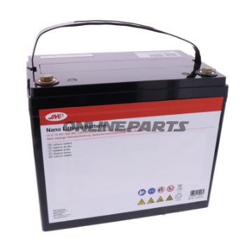 Forsyningsbatteri 12V 75AH JMP Lithium-Ionen med Bluetooth