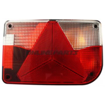 Heckleuchte Anhänger Glas rechts mit Rückfahrlicht BBS(K)W830 Jokon