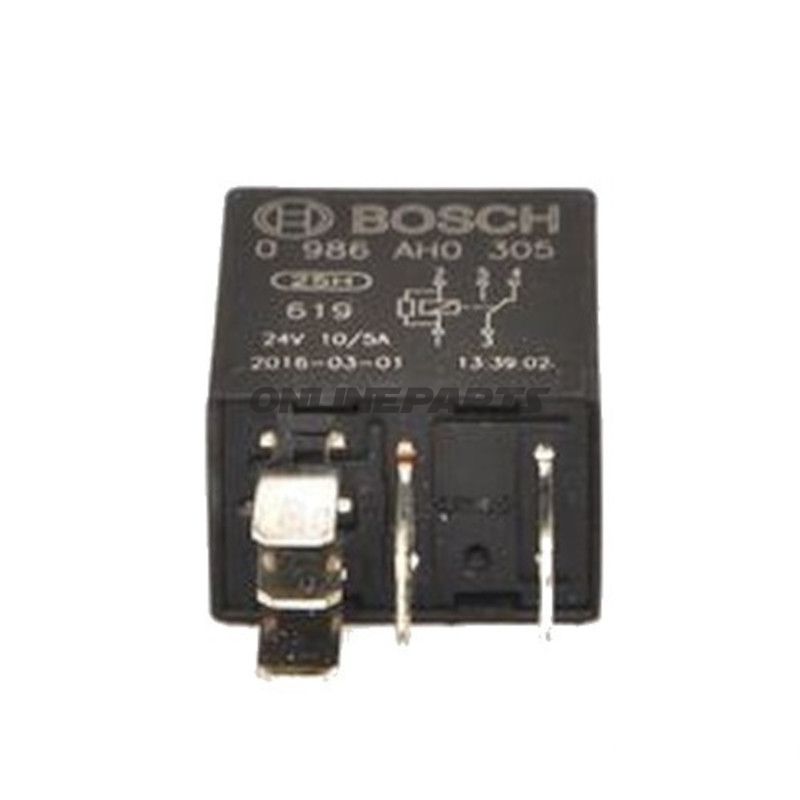 Relay Wechsler 24V 10A5-Polig