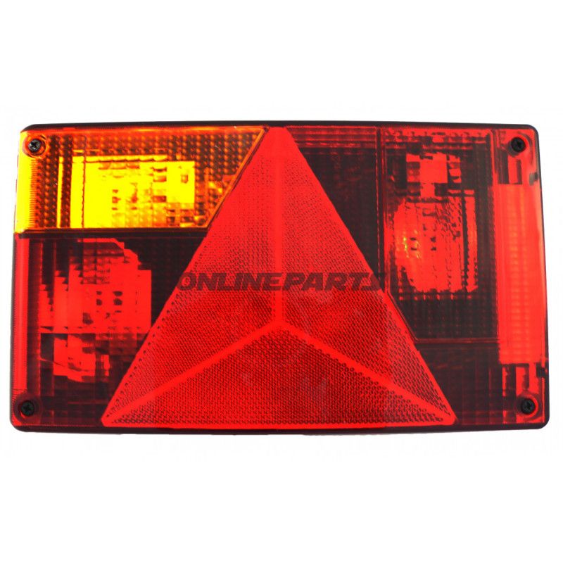 Heckleuchte Anhänger rechts mit Kennzeichenleuchte+ Nebelschlusslicht BBSKN595 Jokon