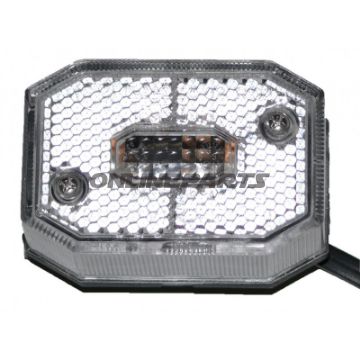 Positionslys til trailer LED hvid Flexipoint I Aspöck DC 0,5 meter
