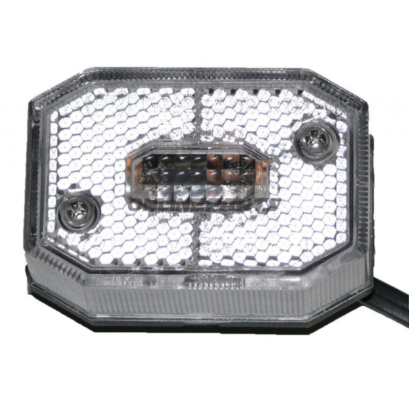Positionslys til trailer LED hvid Flexipoint I Aspöck DC 0,5 meter