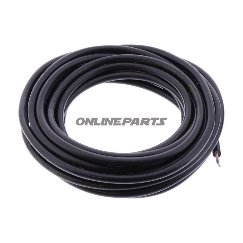 Kabel H03VV-for 2X0.75 sort pakke 5 meter alternativ: 1570310