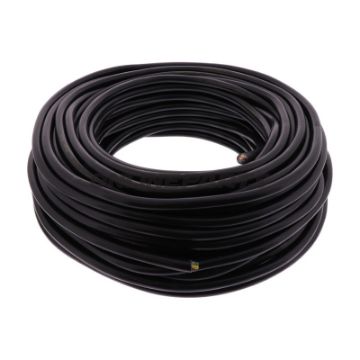 Kabel H05VV-til 7X1.5 sort Pakke 50 Meter Alternativ: 1570327