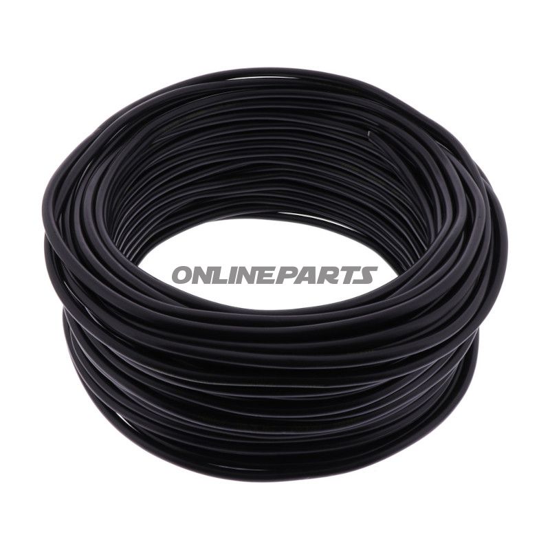 Kabel H03VV-få 4X0.75 sort Pakke 50 Meter Alternativ: 1570313