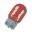 Pære 12V21W W3X16D Osram gul
