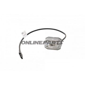 Positionsleuchte Anhänger weiß M 0.5 Meter DC Kabel