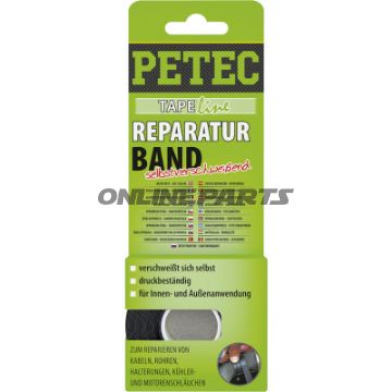 Powerband 5 meter x 19 mm x 0.5 mm sort Petec Alternativ: 5579439