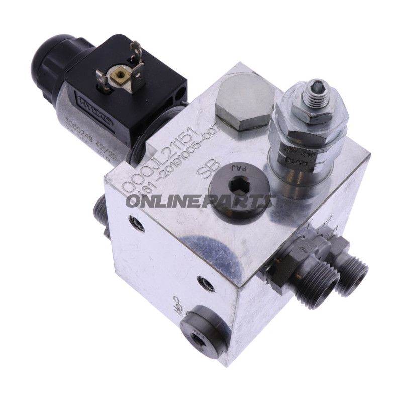 HYDRAULIKBLOCK 24V CE Stål JUMBO NT HEBELBETJENING