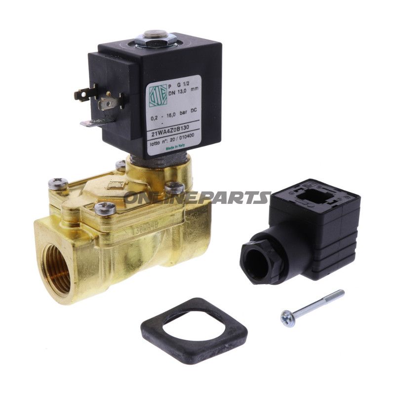 AFLASTNINGSVENTIL 24V STRØMLØS åben G 1/2