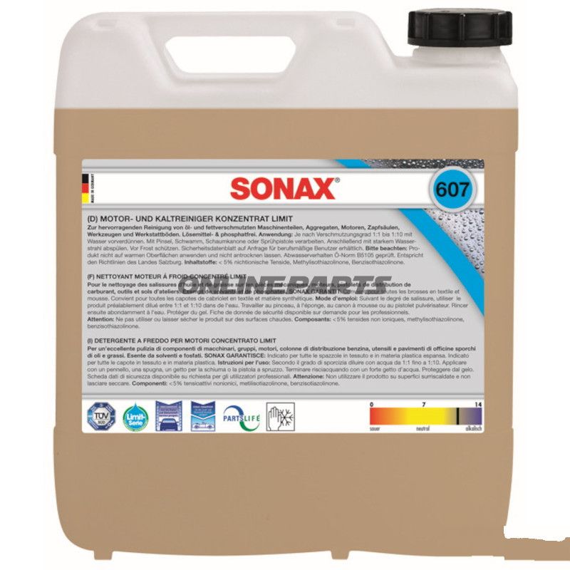 Kaltreiniger 10 Liter Sonax Konzentrat