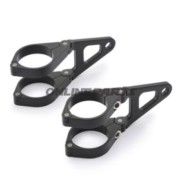 Daytona 39MM kort aluminium sort lampeholder