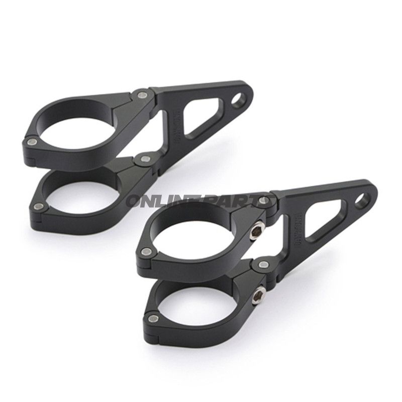 Daytona 39MM kort aluminium sort lampeholder