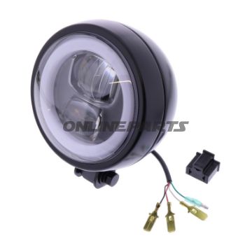 LED-lygter 4 3/4 Daytona sort