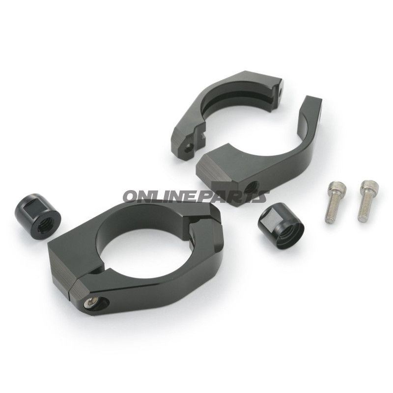 Daytona 41 mm Aluminium Sort Standrørklemme