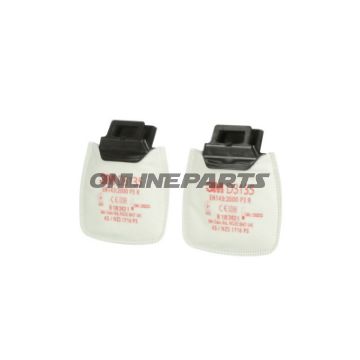 Partikelfilter P3R 3M Indhold 2 stykker