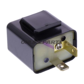 Blinkrelæ elektrisk Original reservedel 12,8V 2-polig