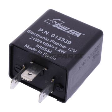 Blinkrelæ elektrisk Original reservedel 12V 3 poler