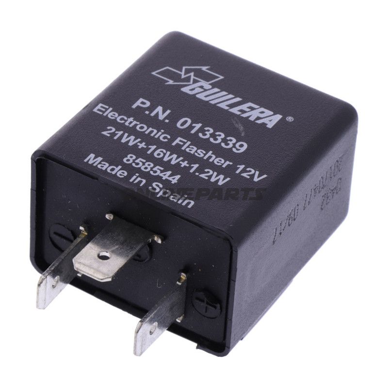 Blinkrelæ elektrisk Original reservedel 12V 3 poler