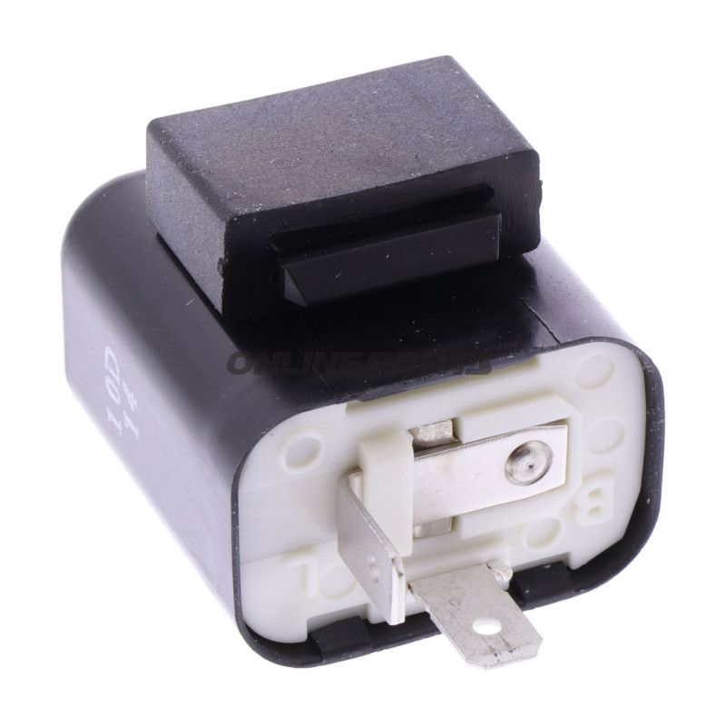 Blinkrelæ elektrisk Original reservedel 12,8V 2-polig