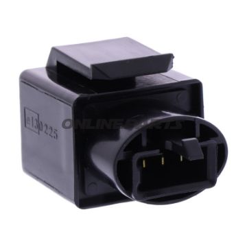 Blinkrelæ elektrisk Original reservedel 12.8V 3 poler LED