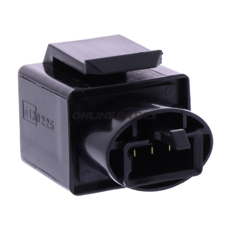 Blinkrelæ elektrisk Original reservedel 12.8V 3 poler LED