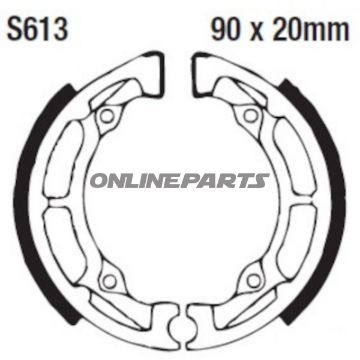 Bremsbacken mit Feder EBC