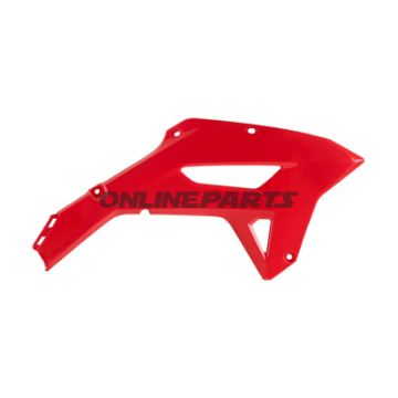 Kühlerabdeckung Satz Polisport 716.28.66 rot für Radiator 5604415122132
