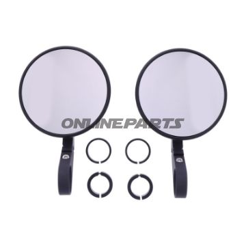 Daytona kort sort sidespejl