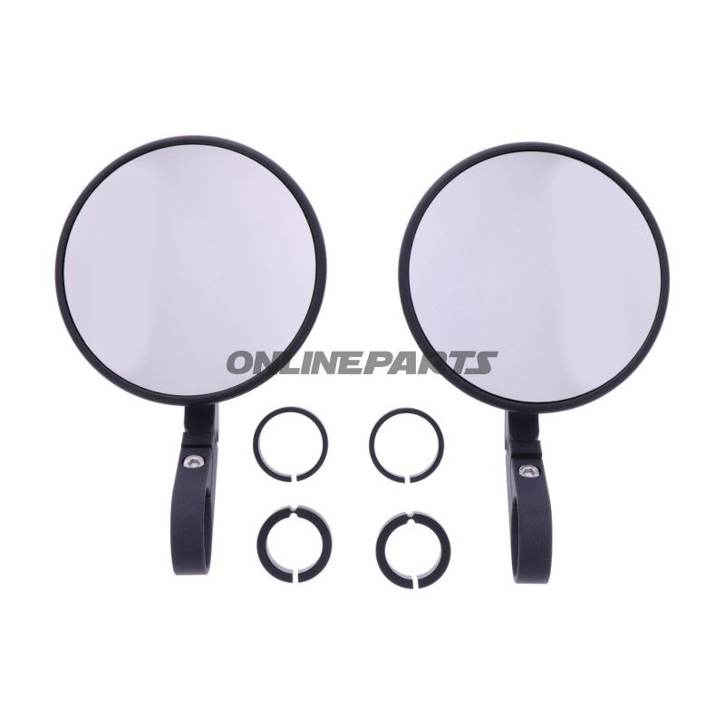 Daytona kort sort sidespejl