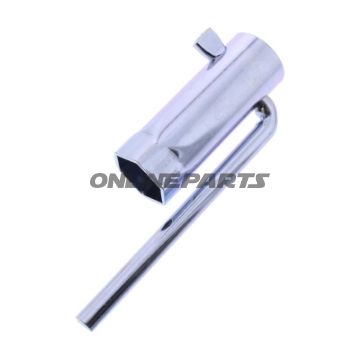 Tændrørsnøgle SW21 med krummet håndtag L70MM JMP