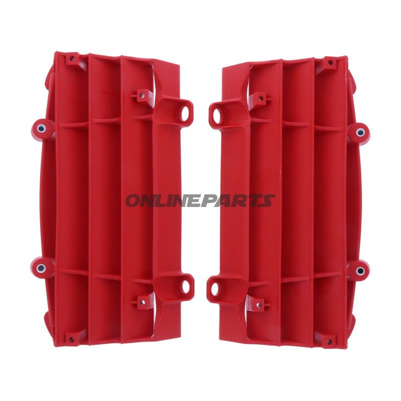 Kølerlameller sæt rød