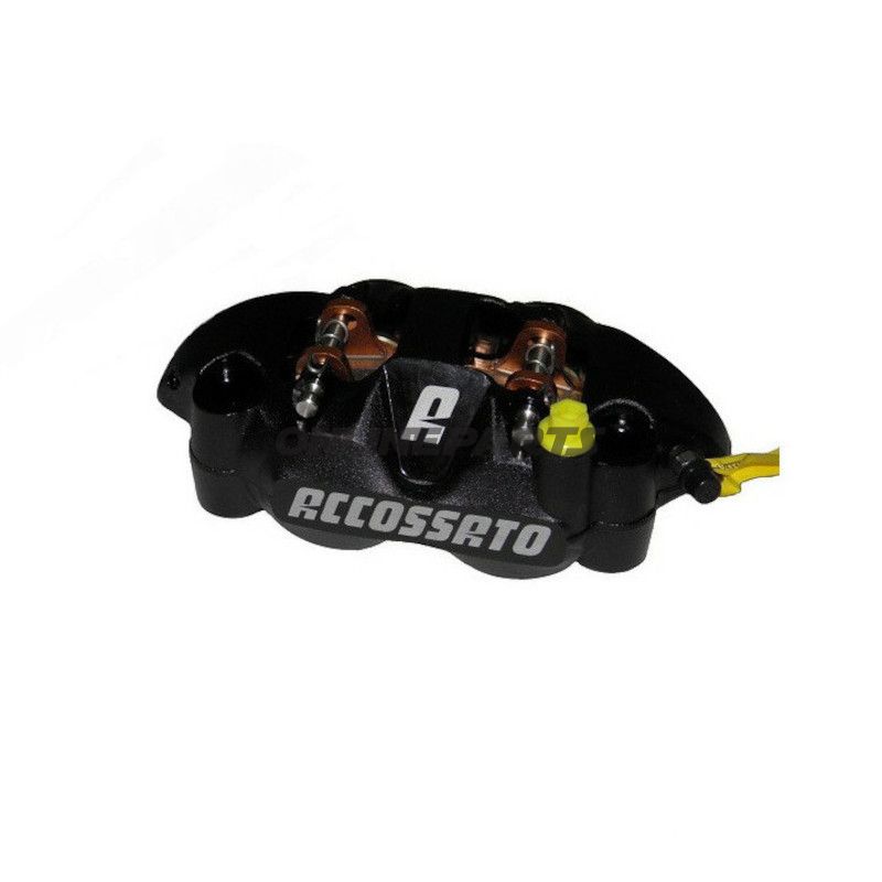 Bremssattel rechts schwarz 108 mm Accossato Bremsklotz Sinter